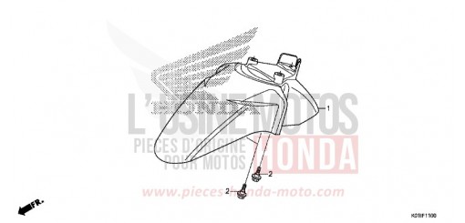 AILE AVANT SH125ADE de 2014